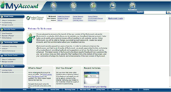 Desktop Screenshot of myaccount.svcable.net