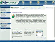 Tablet Screenshot of myaccount.svcable.net